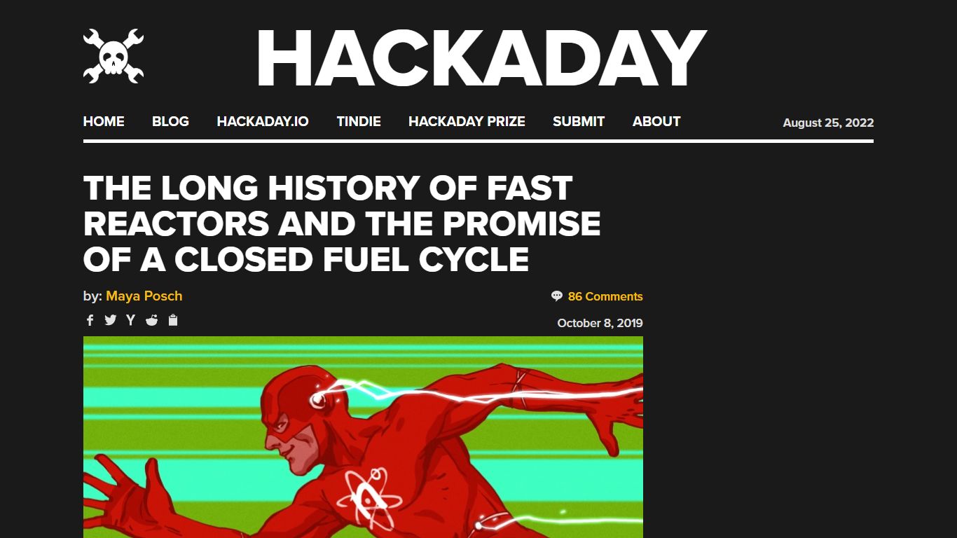 The Long History Of Fast Reactors And The Promise Of A Closed Fuel ...